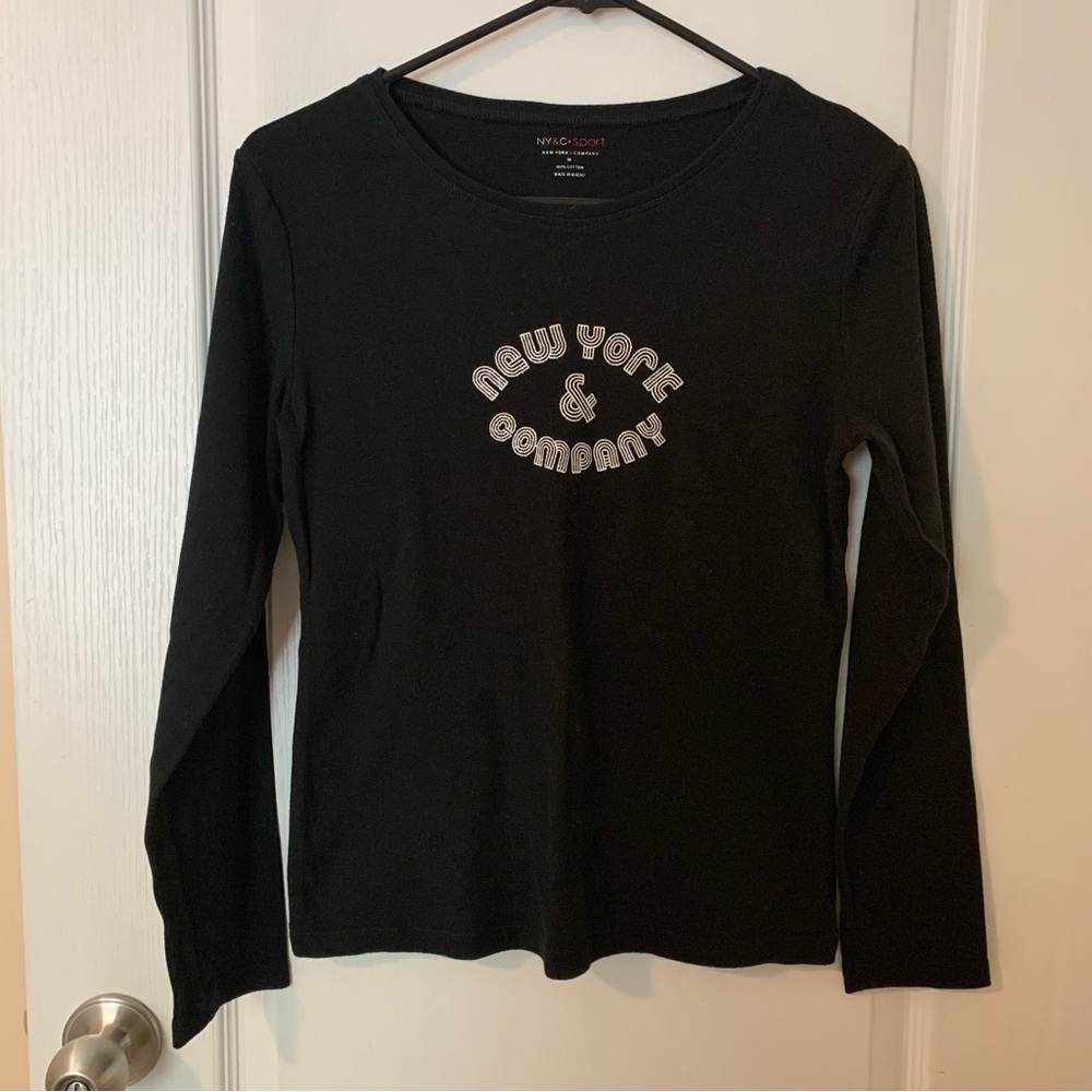 Vintage New York & company sport long sleeve top